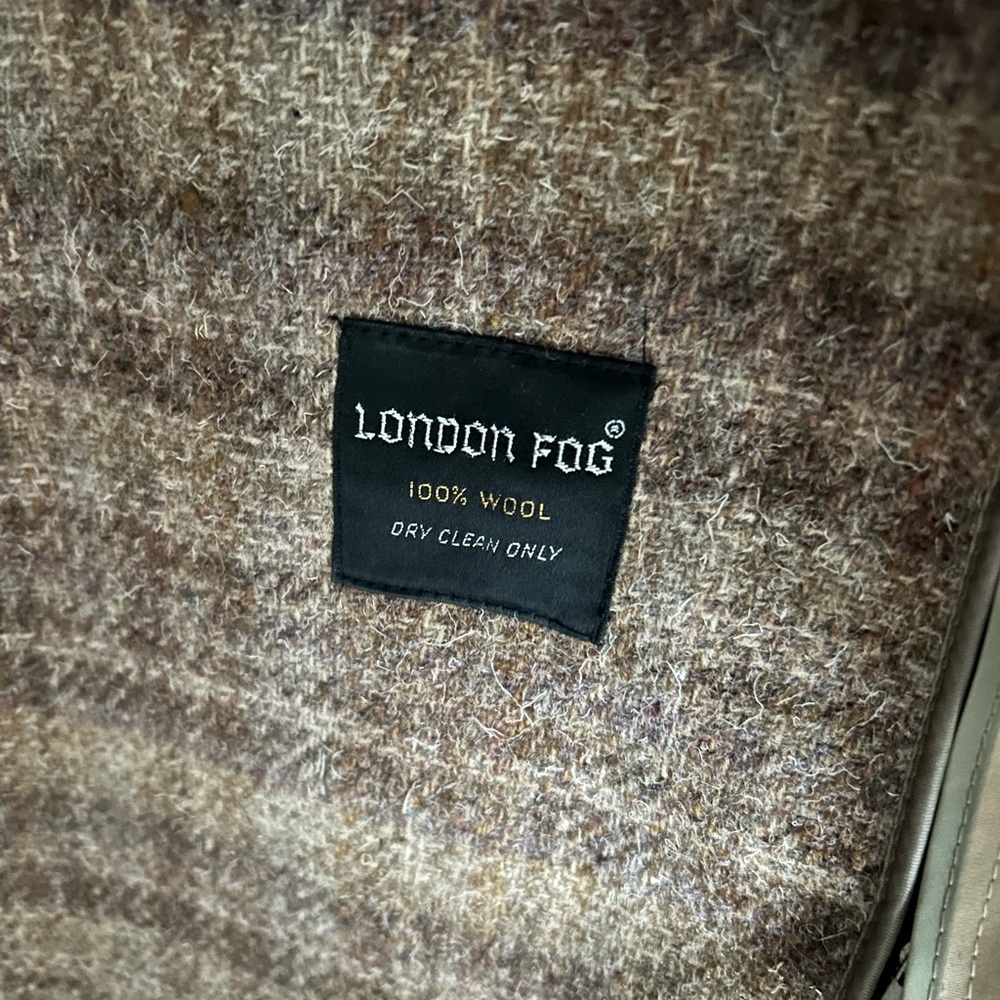 London Fog Tweed Wool Jacket